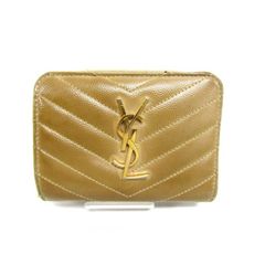 SAINT LAURENT サンローラン 二つ折り コンパクト ウォレット 財布★AC27343