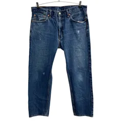 Levi's 505 デニムパンツ W36 ブルー リーバイス ジップアップ 紙パッチ コインポケット アメカジ デニム ジーンズ 2609-439