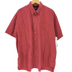 ラングラー Wrangler PREMIUM QUALITY COOL RIUER COTTON グラフチェック S/S B.D シャツ メンズ  2XL