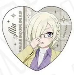 【中古】バッジ・ピンズ ミア・テイラー 「ラブライブ!虹ヶ咲学園スクールアイドル同好会 POP UP SHOP ハート型缶バッジ トラッド＆グラス ver.」