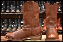 RED WING 8875 US8D オロラセット 24年製 復刻 犬タグ 値下 7E 美品 犬タグ復刻 24年】レッドウィング 8875 アイリッシュセッター