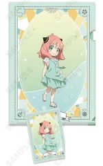 [Brand New] Goods Set 1. Anya Summer Outing A4 Clear File & Bromide Set "TV Anime SPY×FAMILY"