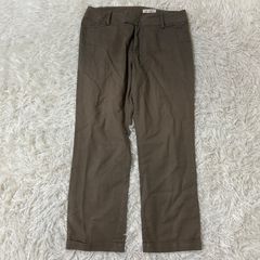 7-IDconcept パンツ ブラウン 36 カジュアル 着回し シンプル