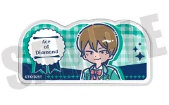 【新品】バッジ・ビンズ 東条秀明 れとぽぷ 第4弾 アクリルバッジ 「TVアニメ ダイヤのA actII-SS-」