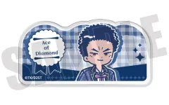 【新品】バッジ・ビンズ 結城哲也 れとぽぷ 第4弾 アクリルバッジ 「TVアニメ ダイヤのA actII-SS-」