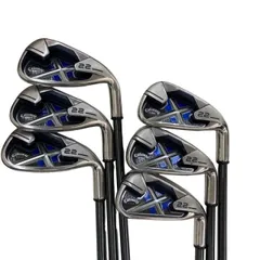 【中古】 キャロウェイ X・22  6S アイアンセット IR 純正特注シャフト (フレックスその他) メンズ 男性用 右利き 右用 Cランク ゴルフクラブ