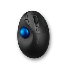 Kensington 켄싱턴 Pro Fit? Ergo TB450 무선 트랙볼 무선 특허 취득 볼 꺼내기 버튼 Bluetooth@Low Energy 기능 버튼 7개 배터리 수명 최대 24개월 K72194JP 블루 9d3dcf7d