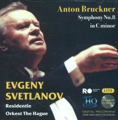 【中古】クラシックCD エフゲニー・スヴェトラーノフ(指揮)/ハーグ・レジデンティ管弦楽団 / ブルックナー：交響曲第8番(UHQCD)