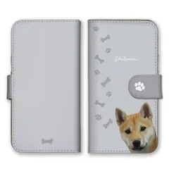 iPhone18_Pro ケース 手帳型 アイフォン18プロ スマホケース 携帯ケース 犬 ペット アニマル かわいい 肉球 トイプードル ポメラニアン チワワ 柴犬 ダックスフンド スマホカバー カラー04