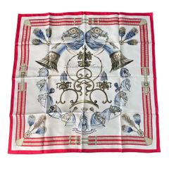 新品同様 HERMES エルメス スカーフ カレ90 Voyage en Etoffes 世界の 新品同様 HERMES エルメス スカーフ カレ90 Voyage en Etoffes 世界の