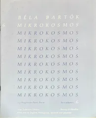 バルトーク ミクロコスモス 第6巻 (ピアノソロ) 輸入楽譜 153 Progressive Piano Pieces Vol.6 New Definitive Edition Bartok Mikrokosmos Vol.6 ブージー&ホークス/Boosey