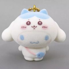 [중고]키링 시나모롤(하치와레) [치이카와 왠지 작고 귀여운 녀석×산리오 캐릭터즈 시크릿 프록키 마스코트]