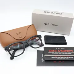 【美品】Ray-Ban Meta Wayfarer Gen2 Large SK-1001200-01 マットブラック/クリアレンズ 電子機能付きサングラス レイバン メタ 本体