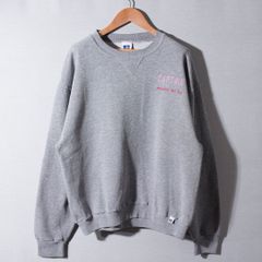 90s ラッセルアスレチック RUSSELL ATHLETIC スウェット M グレー 刺繍 ヴィンテージ ストリート 企業 プロモ アメカジ アメリカ 古着 L701