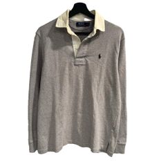 폴로 랄프로렌 POLO RALPH LAUREN 폴로 셔츠 긴팔 S 그레이 ■IBO101