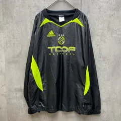 ▽  adidas アディダス TCOFシリーズ ピステ プルオーバー 暴風 撥水加工 サッカー用トレーニングウエア 160cm 黒 ◇■ 男の子用