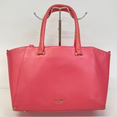 サマンサタバサ/Samantha Thavasa ハンドバッグ/トートバッグ ピンク ゴールド金具 レディース[OL02183]