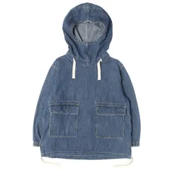 BEAMS ビームス パーカー インディゴ M デニム スノーパーカー トップス フーディー プルオーバー【メンズ】【中古】