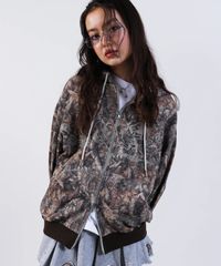 HINSON トライバルカモ アノラックパーカー メッシュ 総柄 M - メルカリ