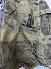 米軍実物F106リアルレザーグローブ&ヘルメットバッグ。パイロットから