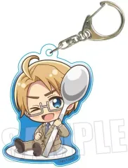 【中古】キーホルダー アメリカ ごちきゃらアクリルキーホルダー 「ヘタリア World★Stars」