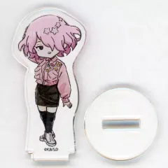 【中古】アクリルスタンド・アクリルパネル ルーナ・ライト(グラフアートイラスト) 「Dr.STONE POP UP STORE アクリルぷちスタンド 18.フライトジャケットver.」