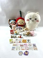 치이카와 상품 봉제인형 마스코트 잡화 정리 상품 파우치 씰 등 古本屋 토끼 하치와레 모몬가 등 현상품 1.5kg