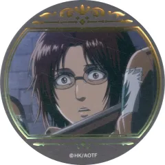 【中古】バッジ・ピンズ ハンジ・ゾエ 「TVアニメ 進撃の巨人 POP UP SHOP トレーディングキラキラ場面写缶バッジ」