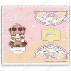 [Used] Acrylic Stand・Acrylic Panel 3. Anya Playing on the Beach Mini Character Ver. Summer Outing Yuratsun Acrylic Stand"TV Anime SPY×FAMILY"