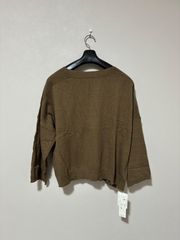 ☆522☆ 【新品タグ付】vingtrois ヴァントロワ アンゴラ混 Vネックニット M 茶 No.133-91490
