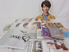 中古品 Hey!Say!JUMP 八乙女光 マスコット 他 DVD フォトハンガー うちわ クリアファイル ペンライト パンフレット