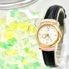 新品電池】SEIKO セイコー ALBA アルバ ムーンフェイズ ゴールド
