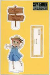 [Used] Acrylic Stand・Acrylic Panel Anya Forger Original Illustration Animal Print Version Acrylic Stand"SPY×FAMILY in Tobu Zoo"