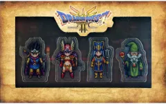 【中古】アクリルスタンド・アクリルパネル [単品] 勇者＆戦士＆僧侶＆魔法使い キャラクターアクリルブロック 4人パーティセット 「PS5/Switchソフト ドラゴンクエストIII そして伝説へ… 旅立ちの4人パーティセット」 スクウェア・エニックス e-S