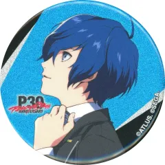 【中古】バッジ・ピンズ 主人公(ペルソナ3/男/顔アップ) 「ペルソナシリーズ30th×アトレ秋葉原 キャラポップストア グリッター缶バッジコレクション」