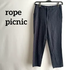 rope picnic ロペピクニック　パンツズボンストライプシンプルロング36