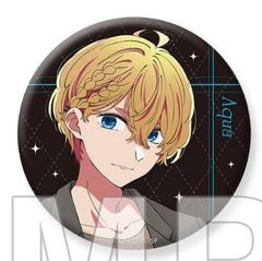 [Used] Badge Bins Aqua "Oshi no Ko Can Badge + The 15th"