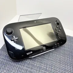 【フルメンテナンス】WiiU ゲームパッドのみ 純正品 ブラック 黒色 cc