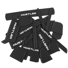 K◆스즈키 신형 허슬러 MR52S/MR92S 전용 인테리어 러버 매트 도어 포켓 매트 HUSTLER 콘솔 매트 18장
