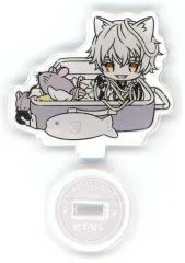 【中古】アクリルスタンド・アクリルパネル 鶴丸国永 「刀剣乱舞-ONLINE- 刀猫男士×アトレ秋葉原 刀猫男士 ミニアクリルスタンドコレクション トラベルver.」