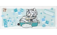 【中古】タオル・手ぬぐい 007：雲生 刀猫男士 ビッグタオル トラベルver. 「刀剣乱舞-ONLINE- 刀猫男士×アトレ秋葉原」