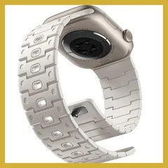 [Bandletic] アップルウォッチ用 マグネットバンド-2026 Watch対応 38 40 41 42(S10/11/12) スポーツバンド