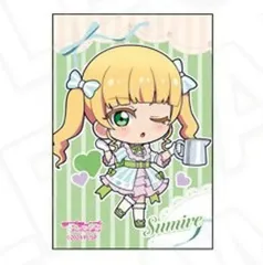 【中古】バッジ・ビンズ 平安名すみれ 「ラブライブ!スーパースター!! スクエアカンバッジ ティータイム デフォルメ ver.」