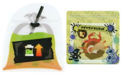 [Used] Bag - Ink Charge Melon & Age Age Scissors Sandwich - Cool Zipper Bag - "Ichiban Kuji Splatoon 3 Third Edition" Prize F
