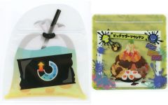 [Used] Bag - Special Charge Ramune & Big Mother Mountain Cool Zipper Bag - "Ichiban Kuji Splatoon 3 Third Edition" Prize F