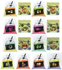 [Used] Set of 8 bags - Cool zipper bags from "Ichiban Kuji Splatoon 3 Third Edition" F Prize