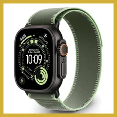 Gewhineul トレールループバンド 対応 Apple Watch Ultra 49mm 46mm 45mm 44mm 42mm 41mm 40mm 38mm, スポーツ編組交換用バンド 対応 iWatch Ultra 3/2/1 Series 11/10