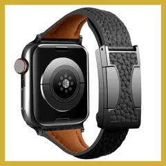 [CASTLELIFE] コンパチブル アップルウォッチバンド レザー レディース For Apple Watch バンド 柔らかい 磁気バックル Watch Series 11/10/9/8/7/6/5/4/3/2/1/SEに対応 交換ベルト 38mm 40