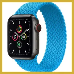コンパチブル apple watch バンド ブレイデッドソロループ Ultra3/Ultra2/ultra/12/11/10/9/8/7/6/5/4/3/2/1/SEに対応 スポーツバンド