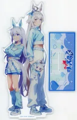 【中古】アクリルスタンド・アクリルパネル オグリキャップ＆タマモクロス アニメ描き下ろしデカアクリルスタンド 「Blu-ray ウマ娘 シンデレラグレイ 5～7巻」 楽天ブックス連動購入特典